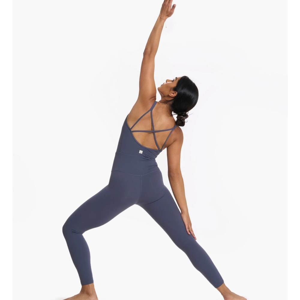 Vuori Mindset Jumpsuit in Azure Blue, Size XS, Great Condition!